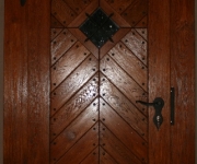 drzwi wejściowe rustykalne
